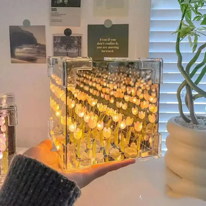 Lampara infinita de Tulipanes
